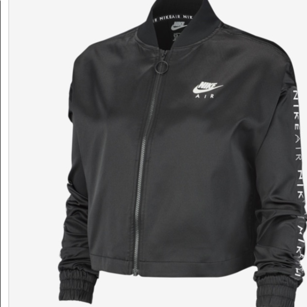 Nike Air Women's Satin Track Jacket -  NWT black